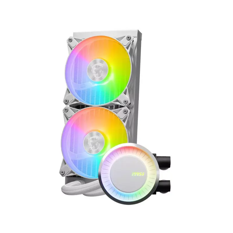 WATERCOOLING MSI MAG CORELIQUID E240 WHITE